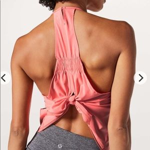 Lululemon Free Spirit tank light coral